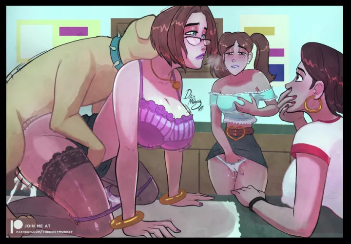 Sleepover gone wrong (The Dirty Monkey)