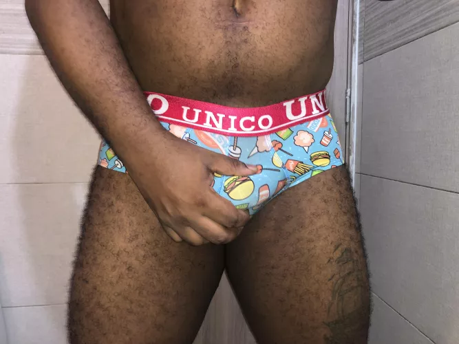 Today I was wearing my favorite Brief, do you like how they look on me?