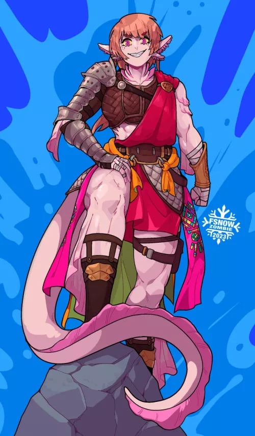 Triton warrior, by fsnowzombie