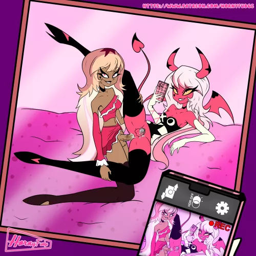 Verosika Mayday selfcest (by me)