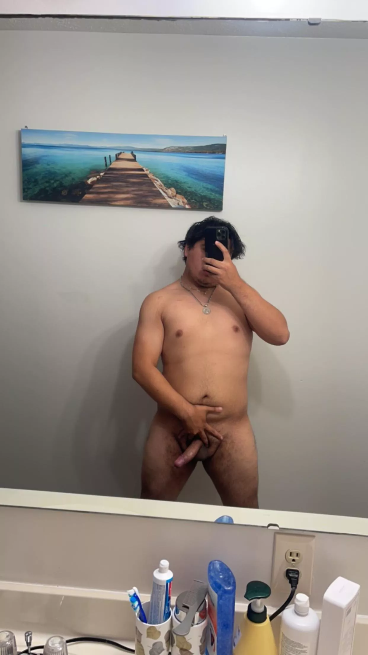 After a nice shower