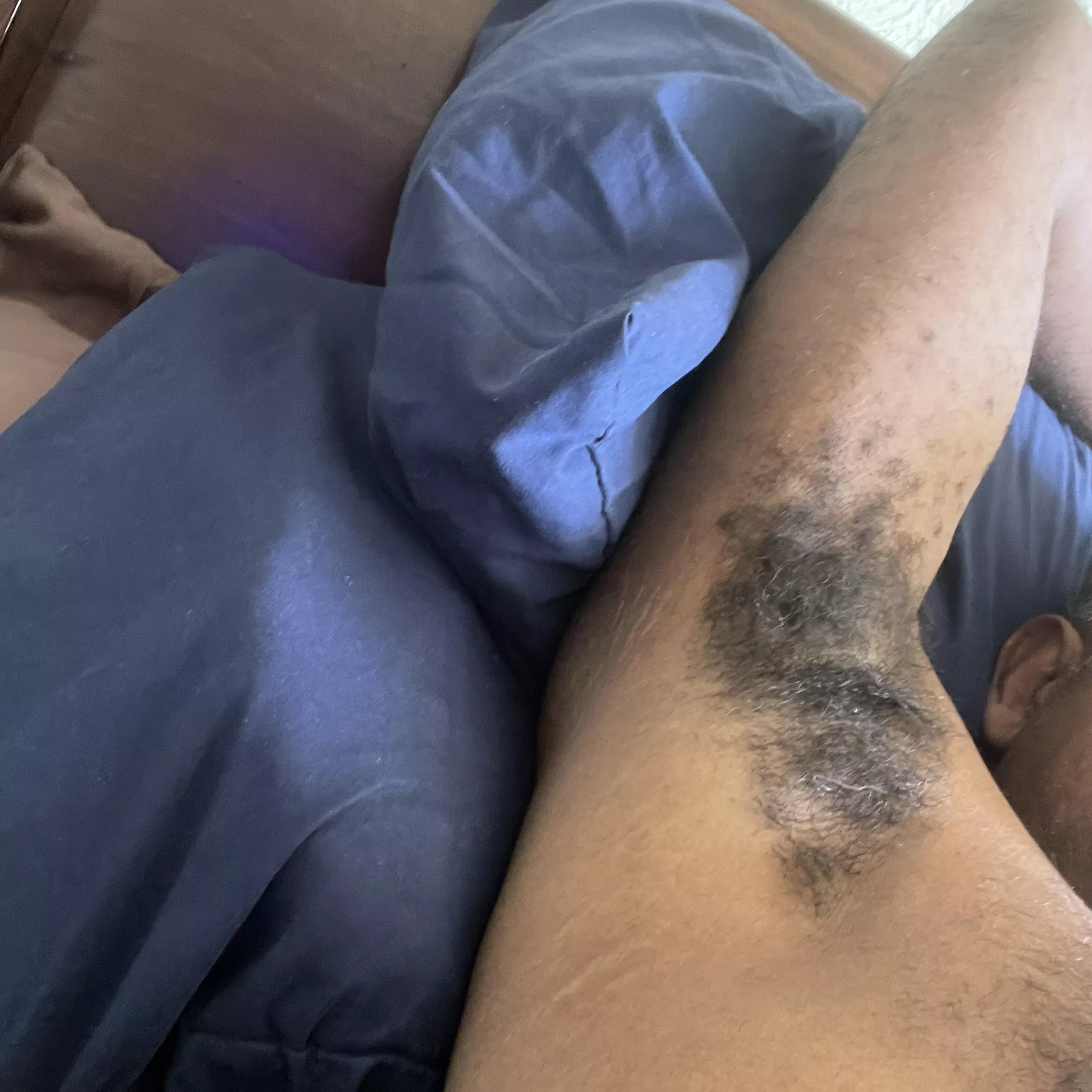 Enjoying my musk before I wash it away
