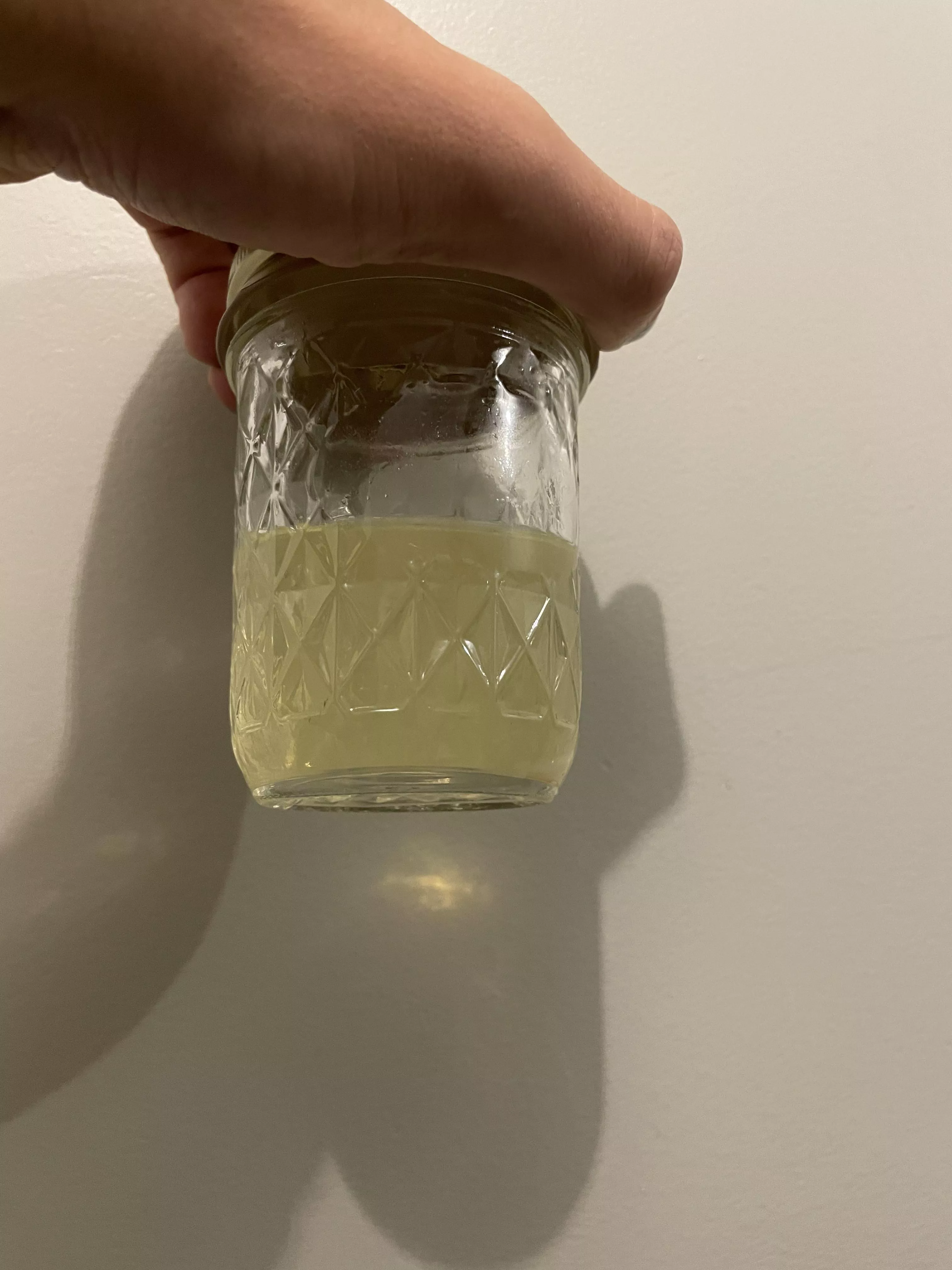 Fresh hot piss