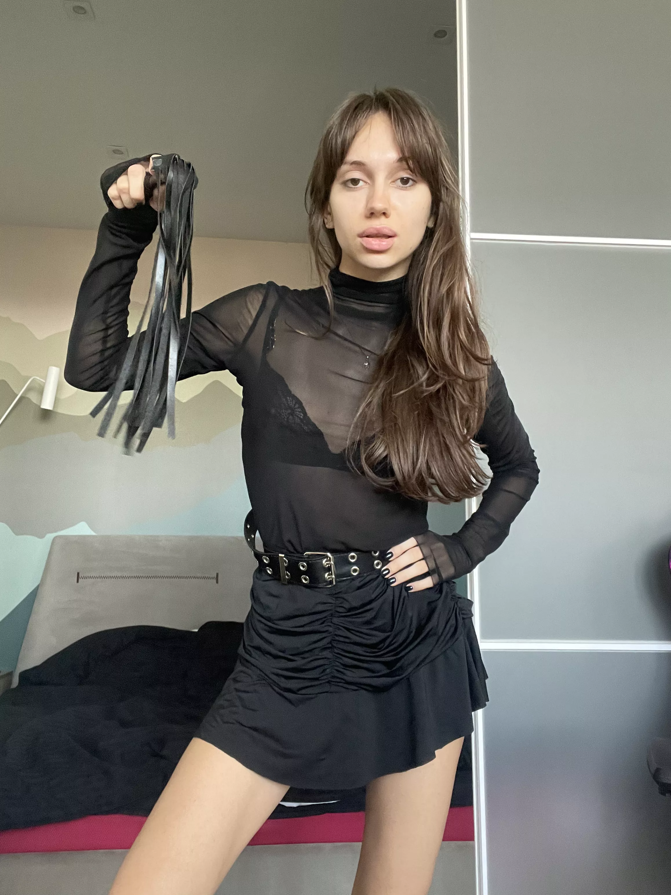 Get on your knees for your Mistress