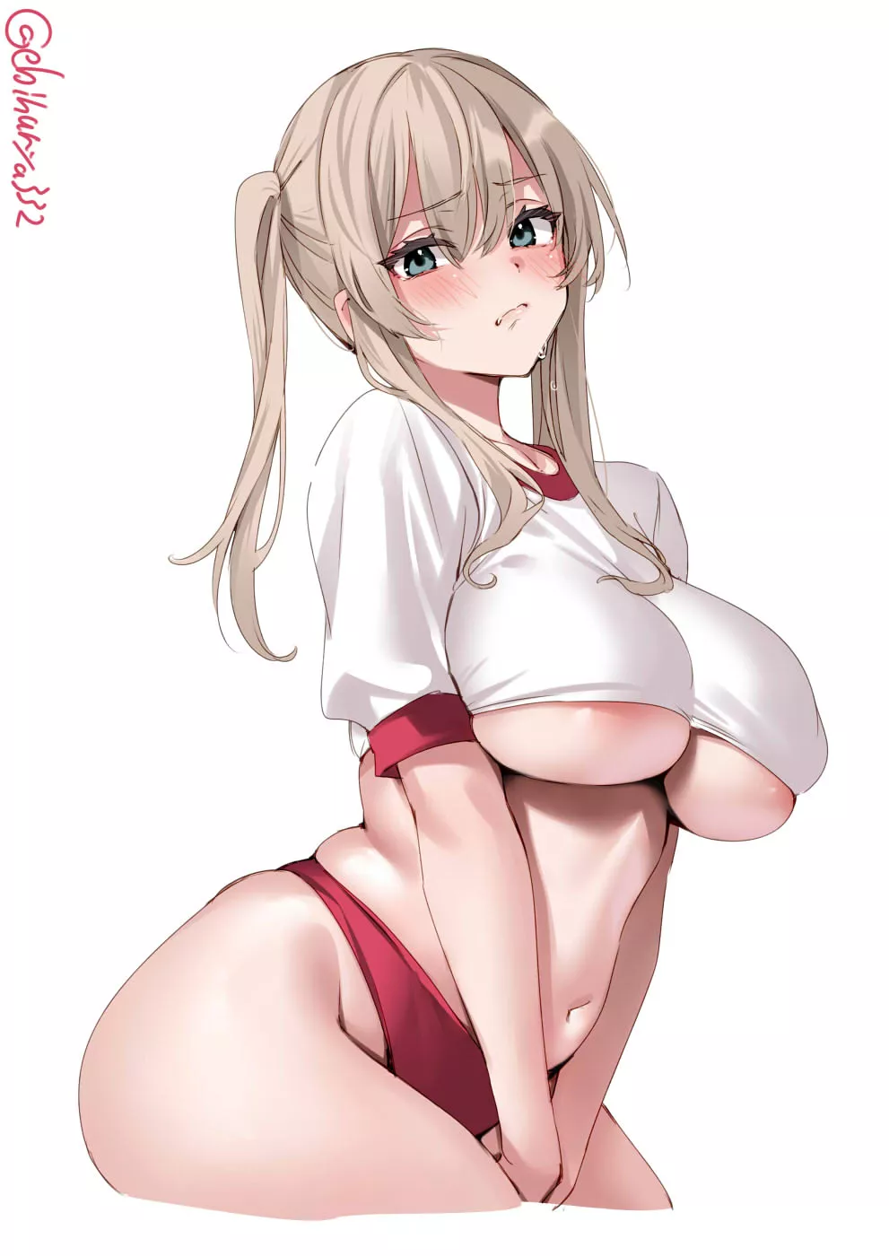 Graf Zeppelin in a buruma (Ebifurya) [KanColle]