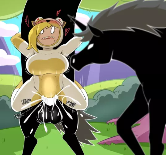 Is cake or fionna feeling it? (Spakka5)