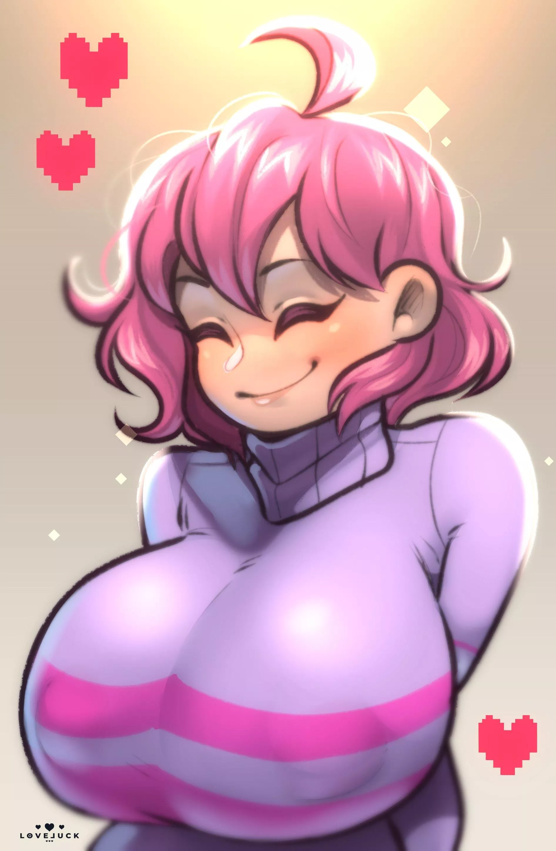 Lady_loveluck’s [frisk] i love Frisky that Boombita draws it just adorable
