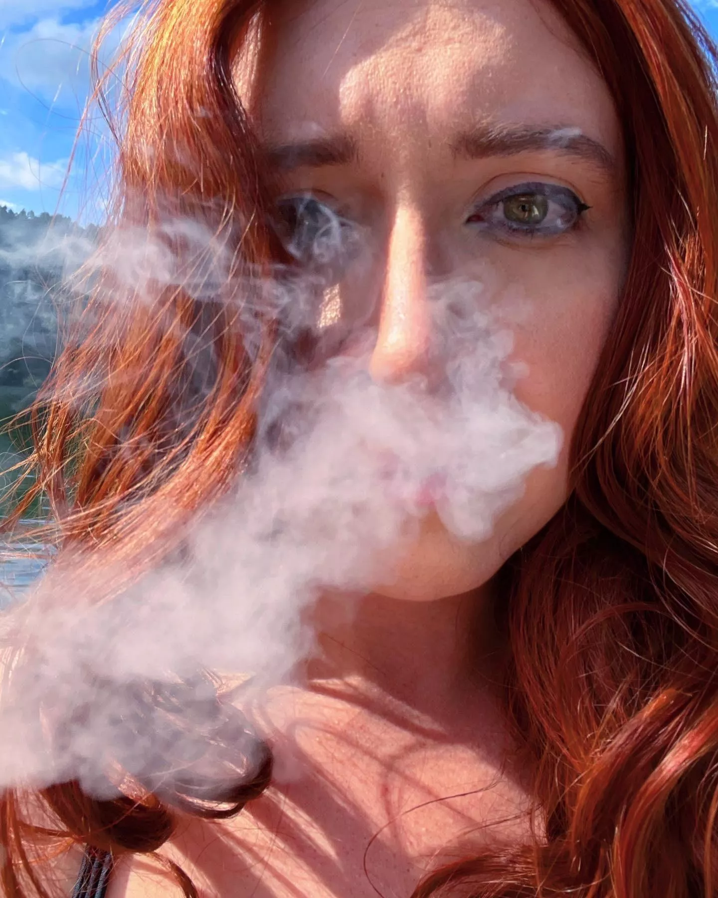 Let me blow smoke up your ass