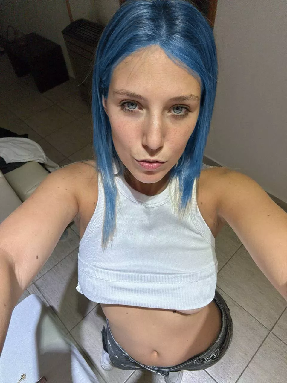 My eyes or my hair?