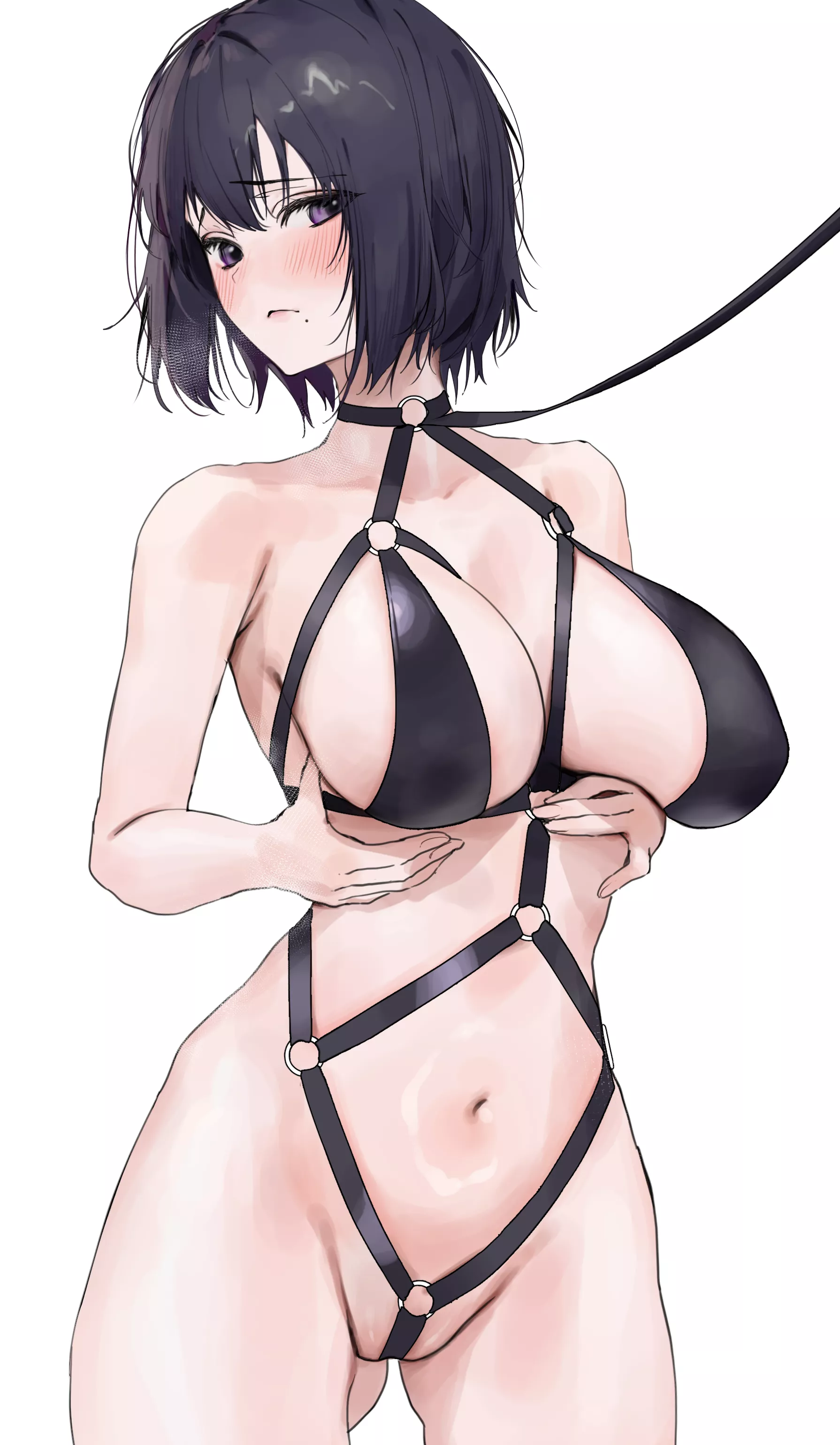 Naomi on a leash [Artist's Original]