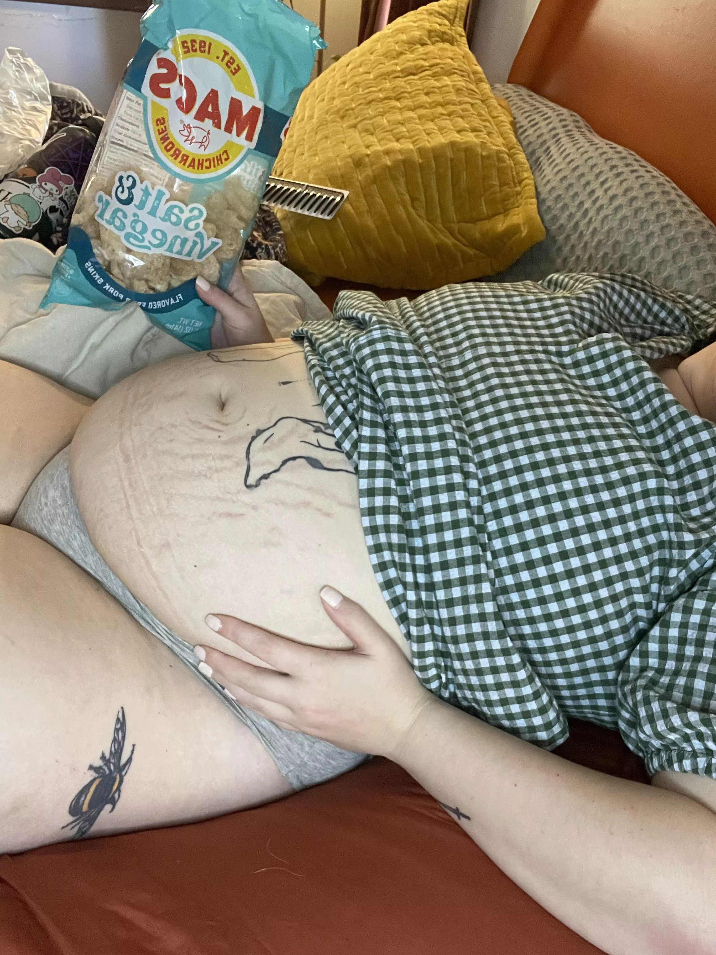 No, I literally never stop eating