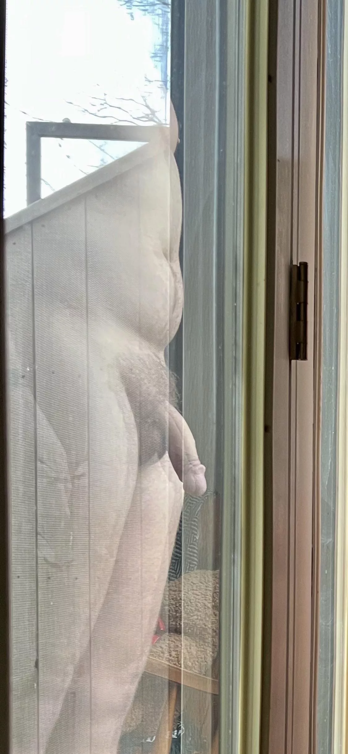 POV: your bro is changing in front of you and turns away so you can’t see, but you realize you CAN see his heavy hanging softie in the reflection of the window. You knew he must be hung because of his constant big bulge, but you never realized it would