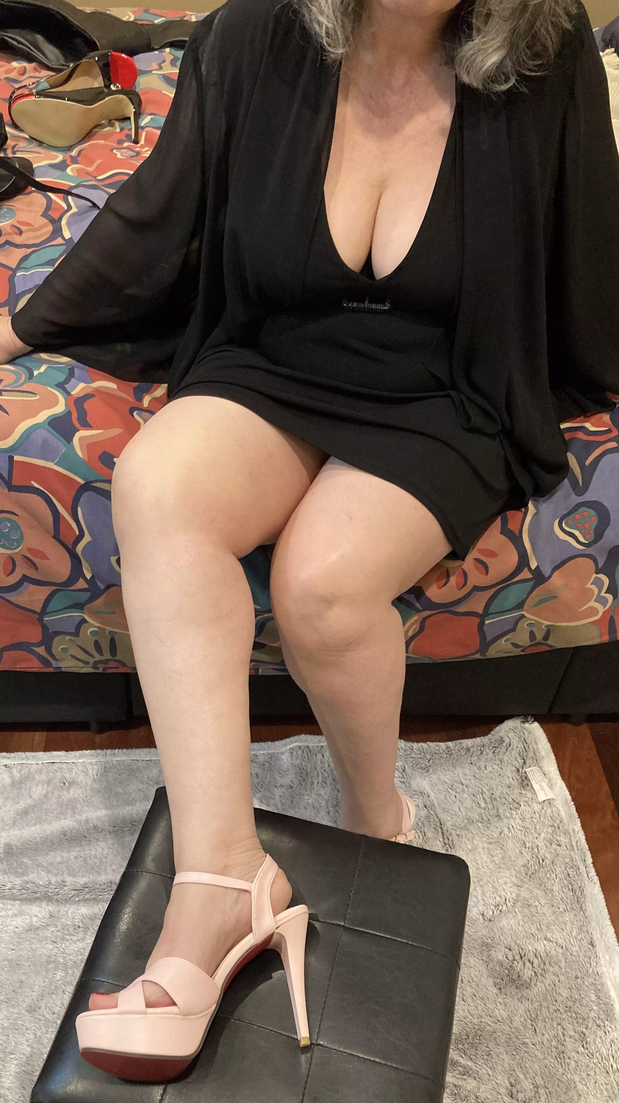 Serious heels tonight