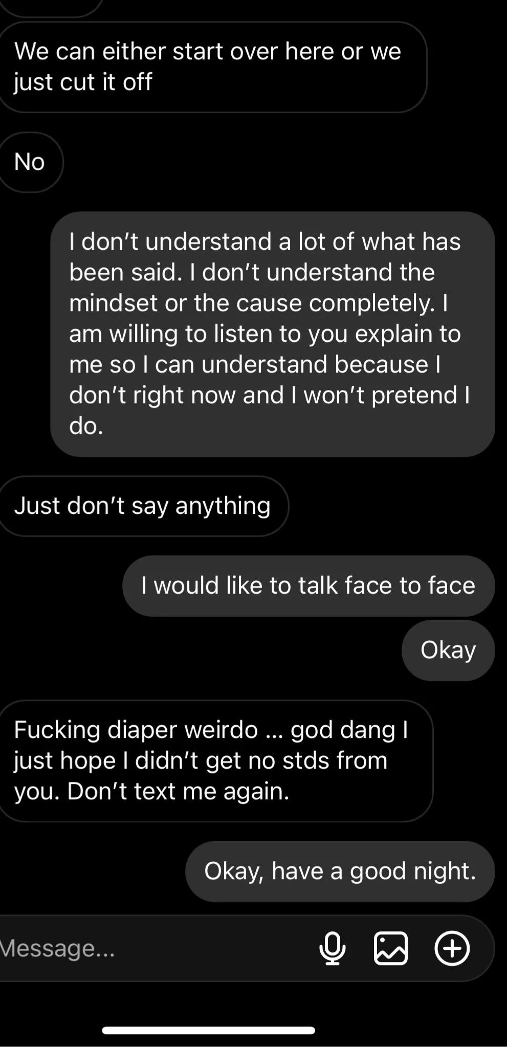 Shit people man, especially when it’s those you care about.