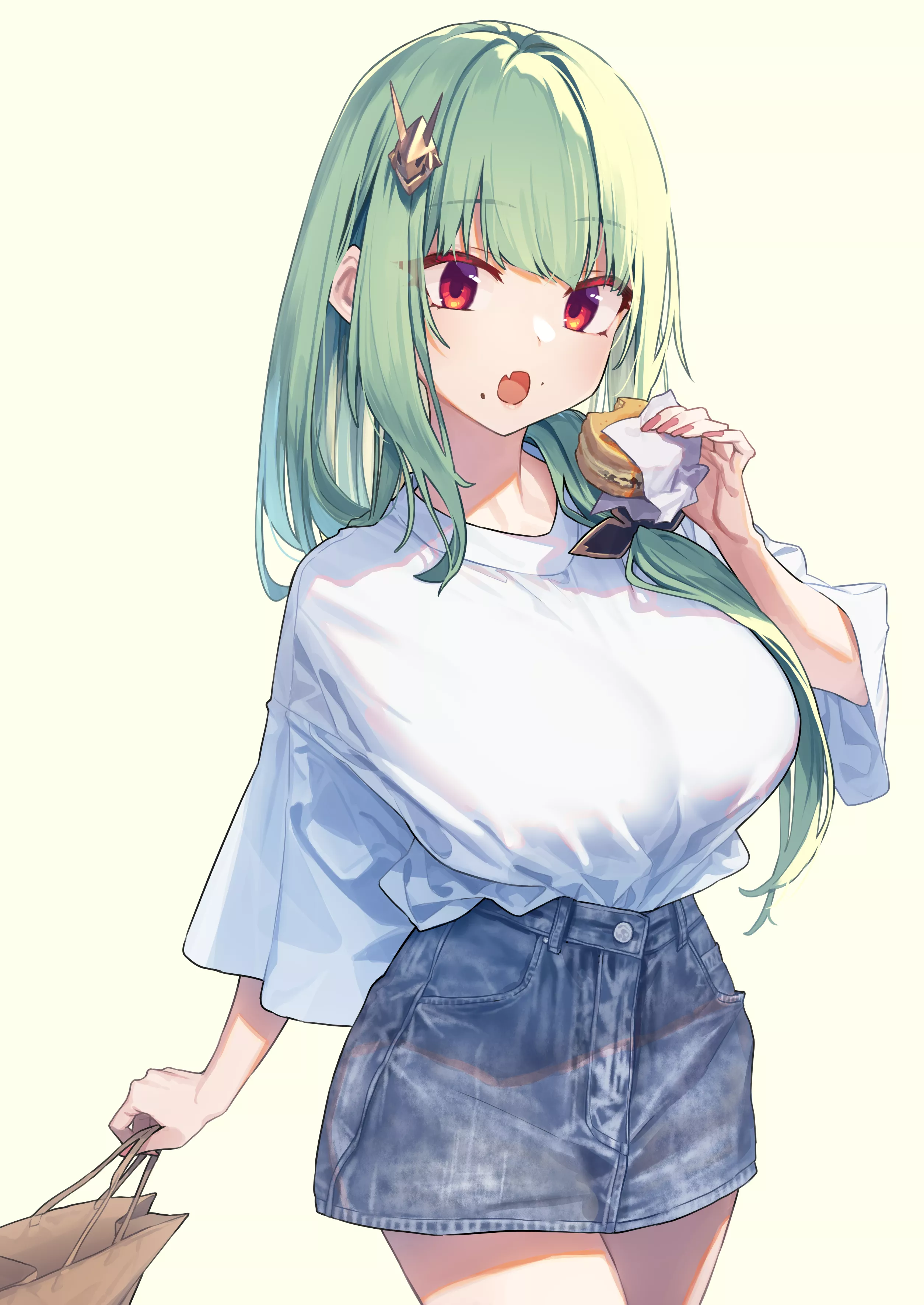 Streetwear and street food [Artist's Original]