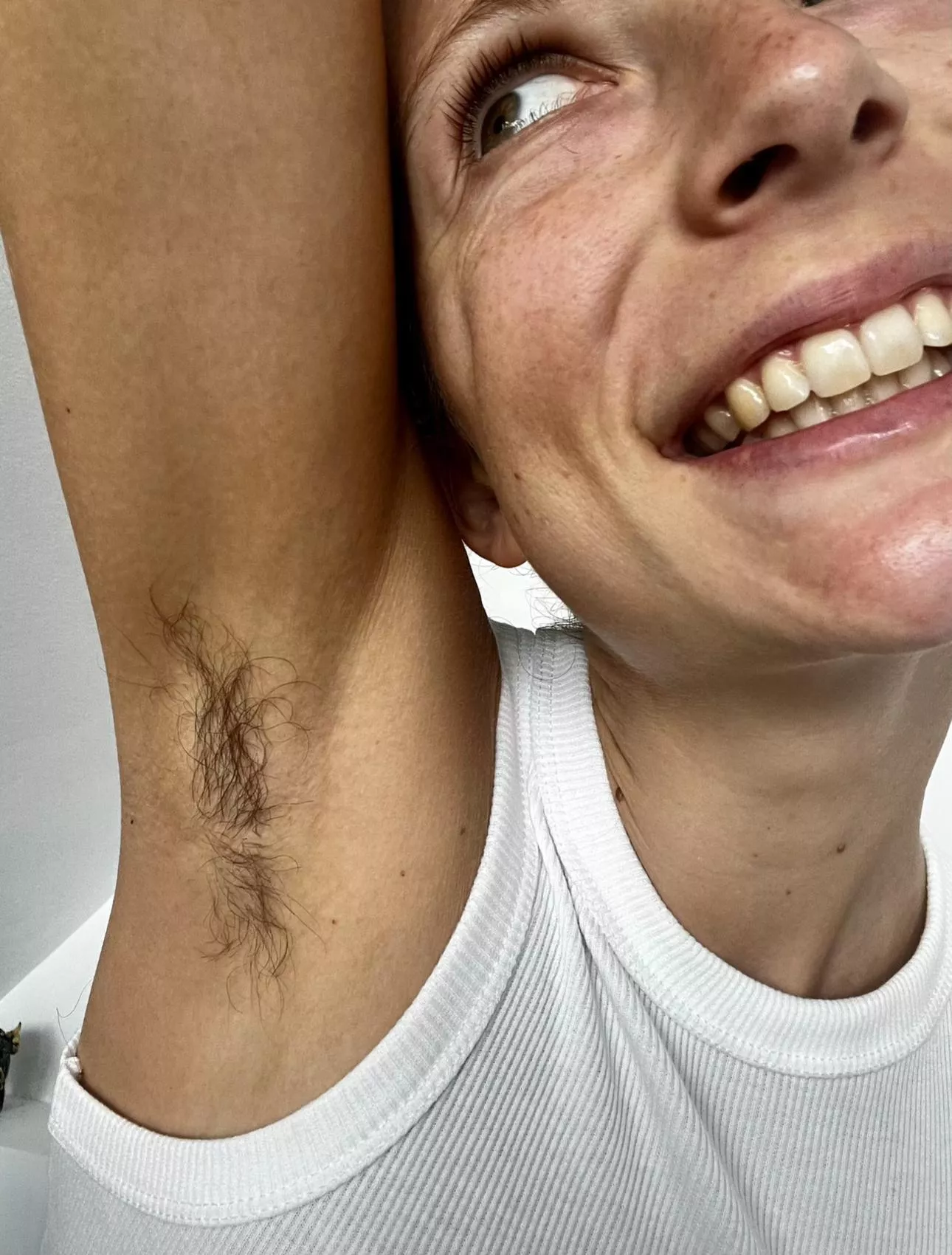 What do these hairy pits make you feel?