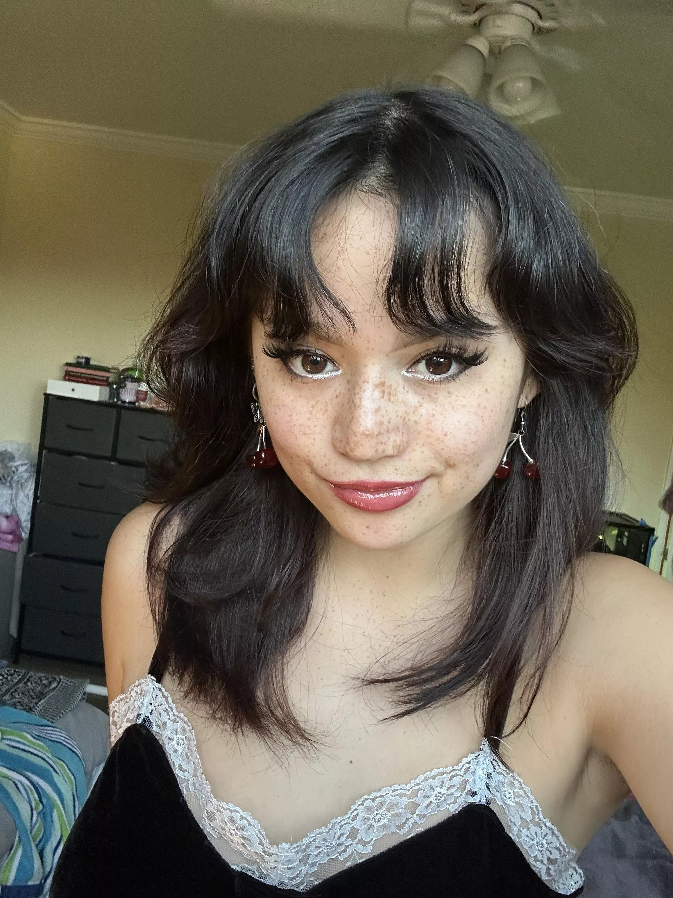 After shower freckles.