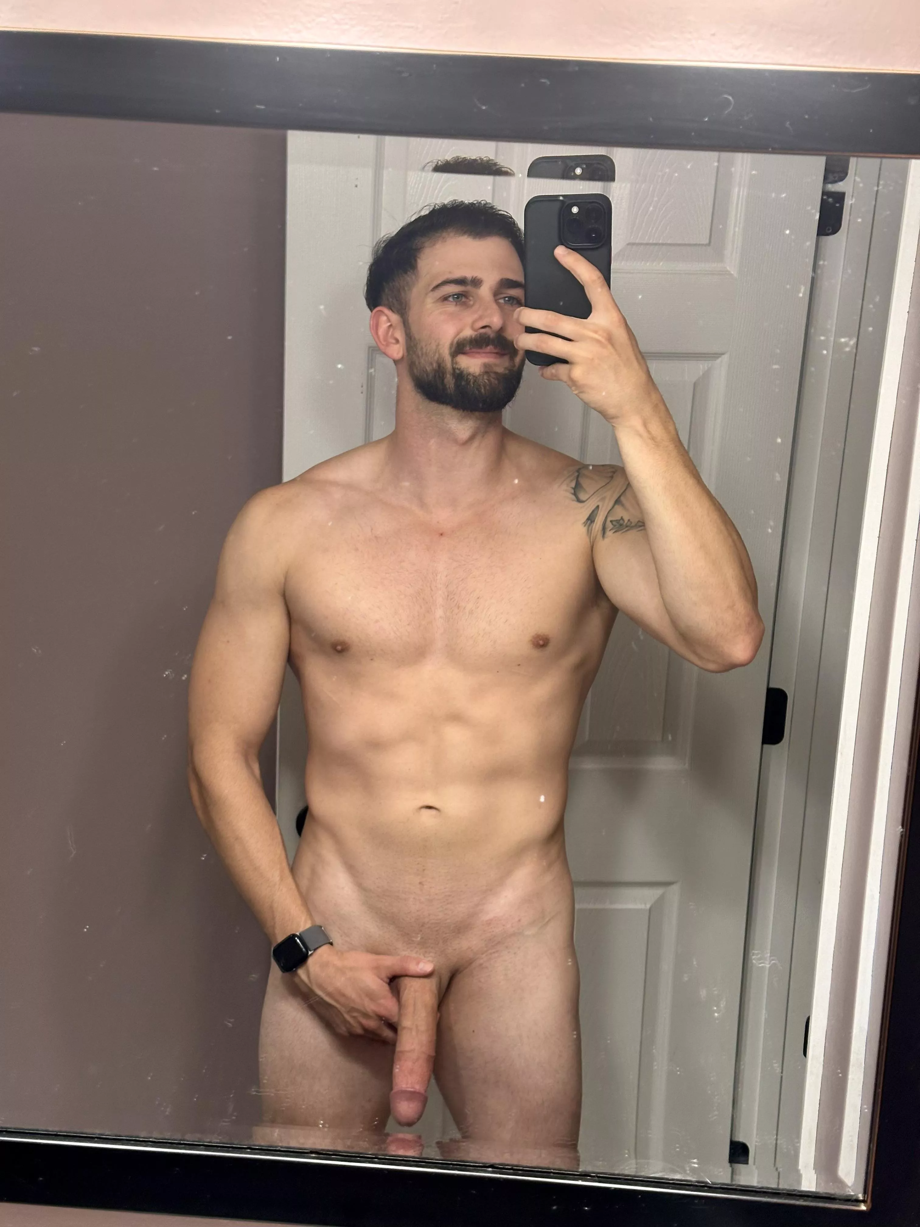 All pumped up after the gym