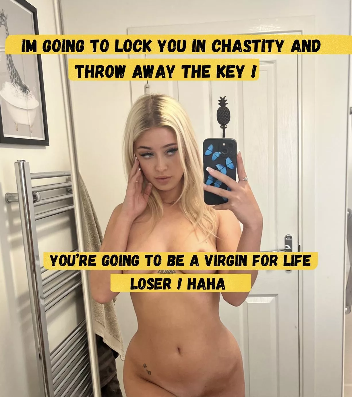 Be a virgin for like loser
