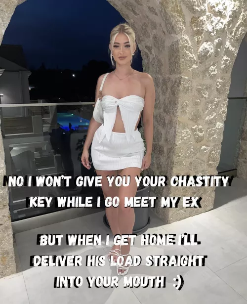 Better open wide when I get back! [F19]