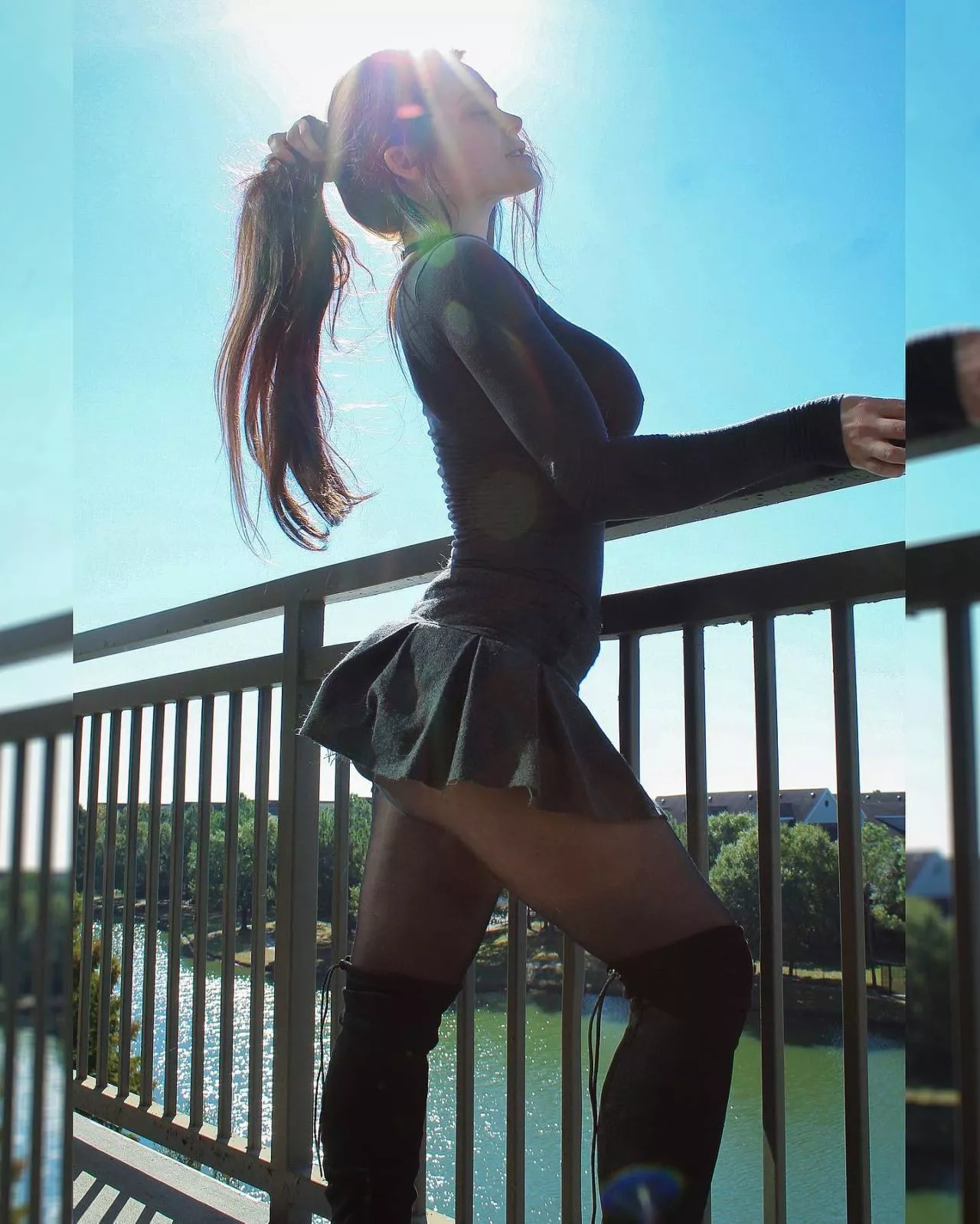 Bridge on a sunny day