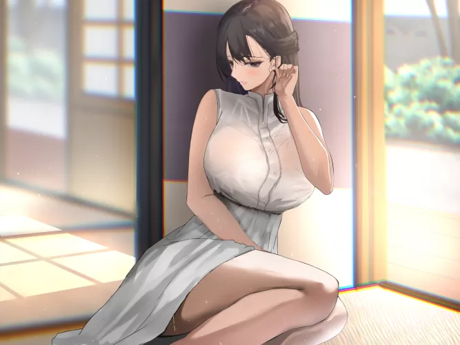 Childhood friend's divorced older sister [original]