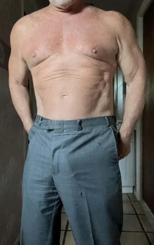 Going commando to work today