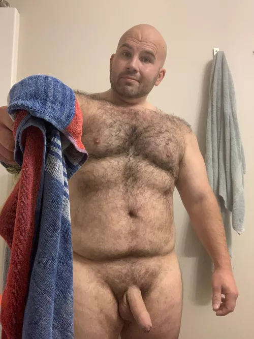 Help me towel off?