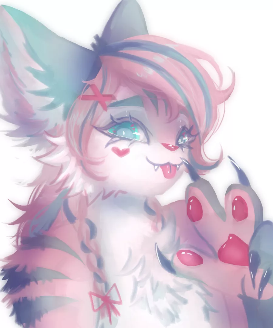 Hi ~ (Art by me)