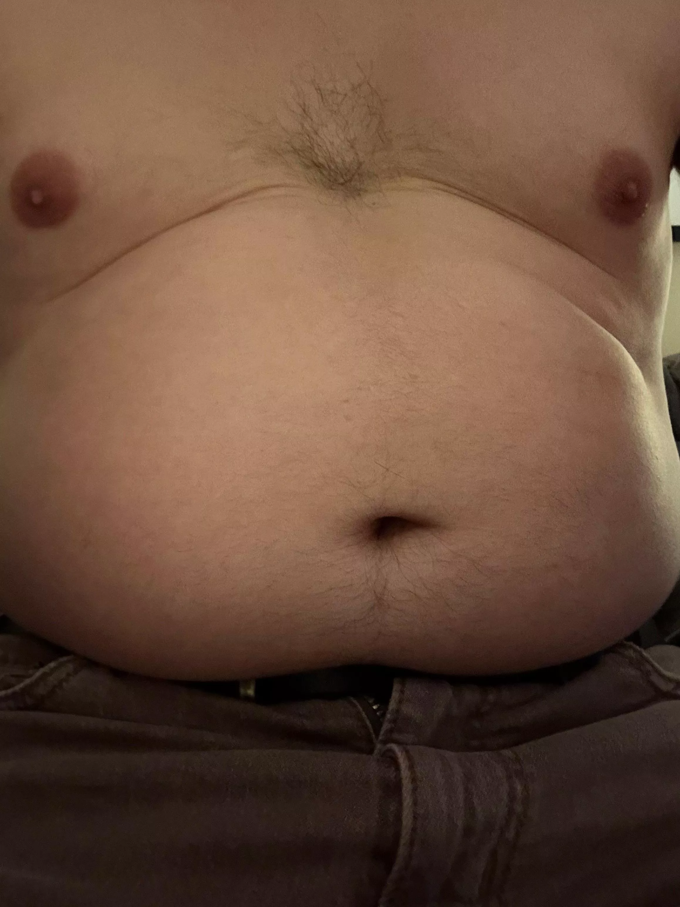How’s the belly looking?