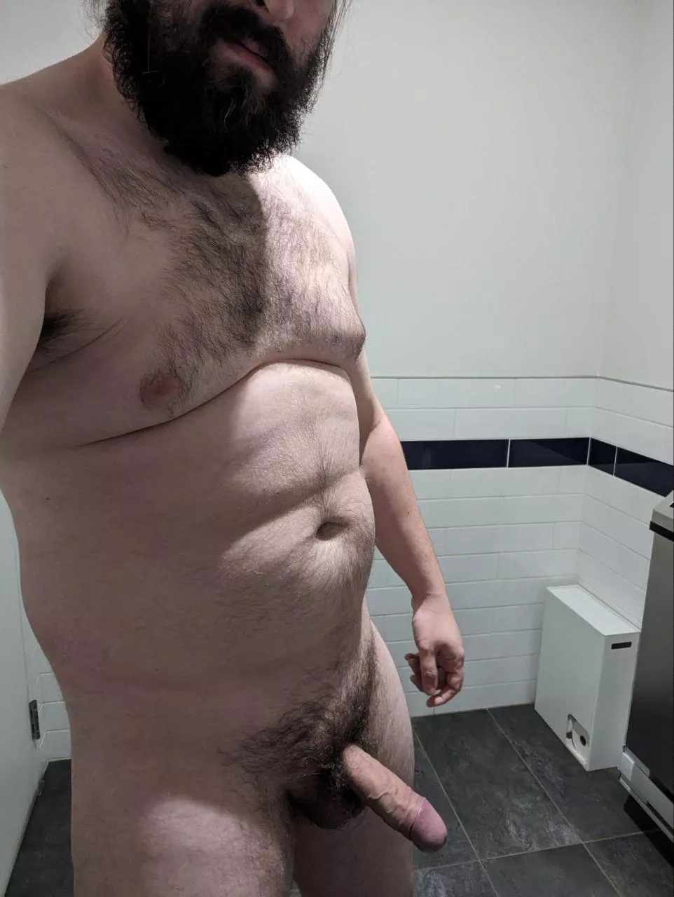 I love getting naked at work