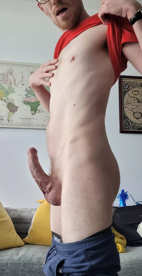 I proudly stand up 😏 [m]