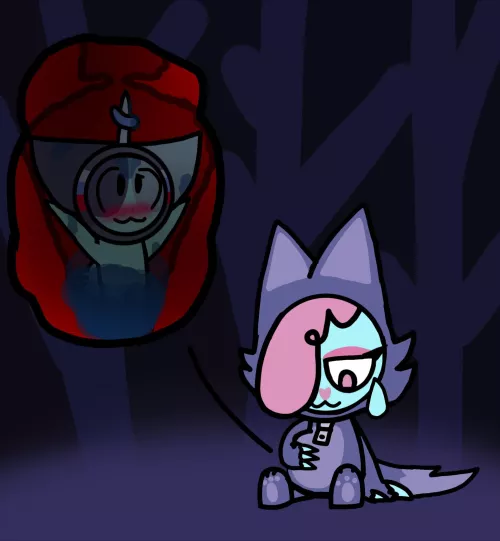 {image} {f/f} is this how the story went? (Cofi vore)