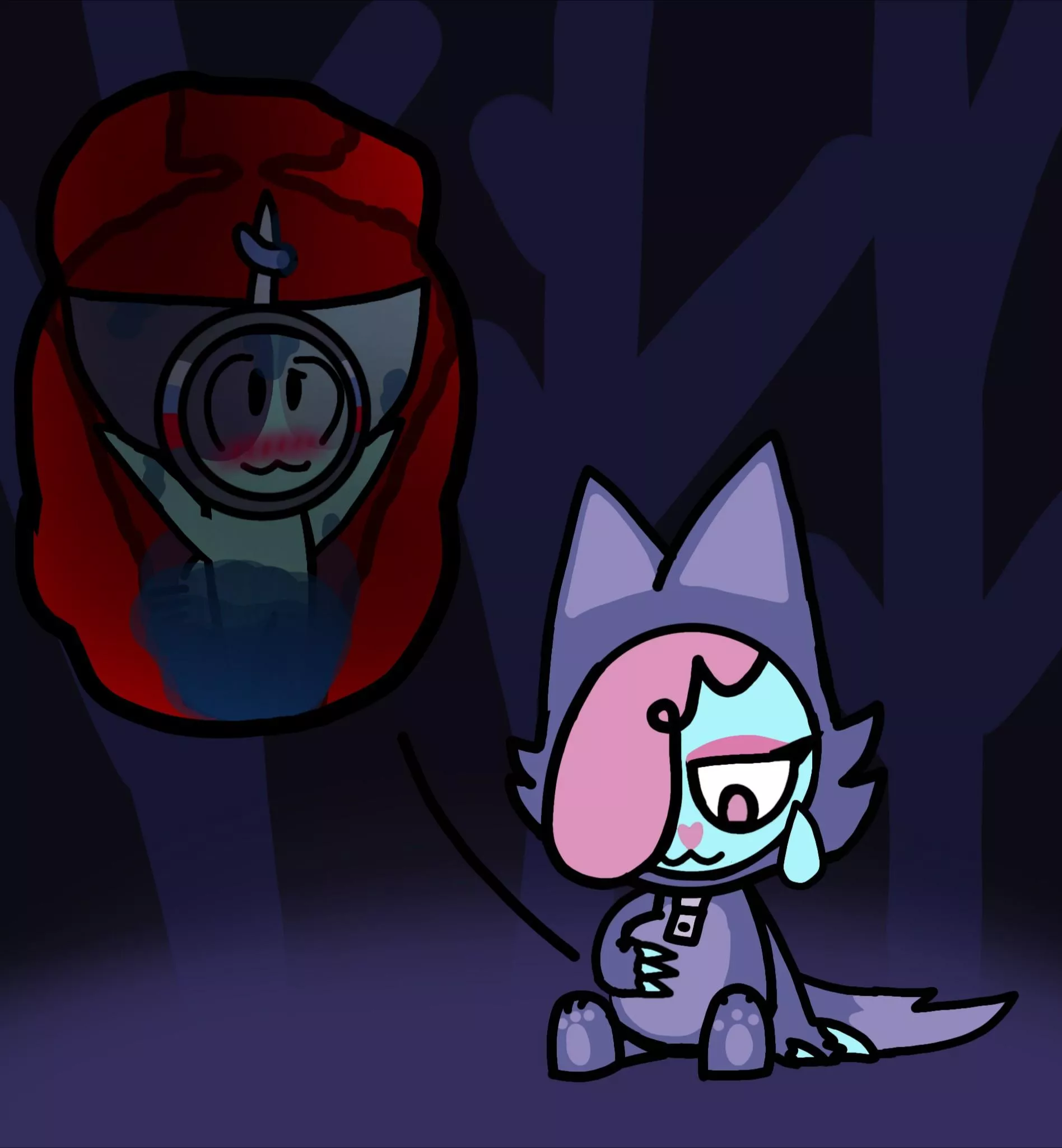 {image} {f/f} is this how the story went? (Cofi vore)