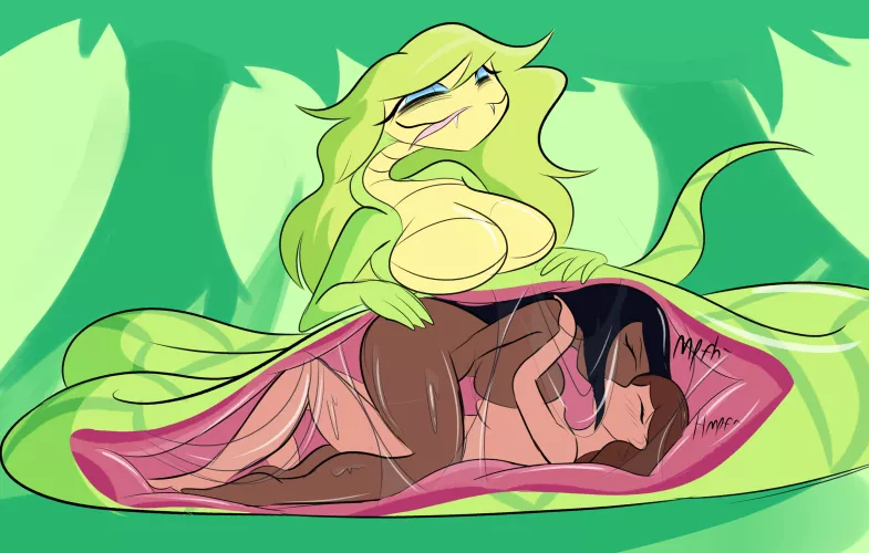 {Image} Lover's last embrace (Art by JackMunchy)