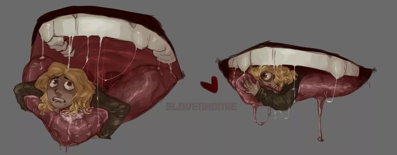 {image} Maw (Art by me, SlovenHomie) [Micro, Unwilling]