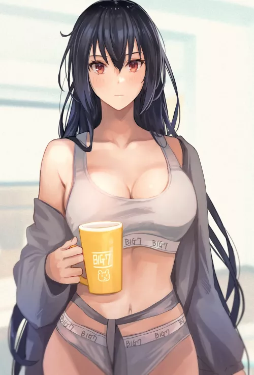 Nagato in underwear (@skchkko) [Kancolle]