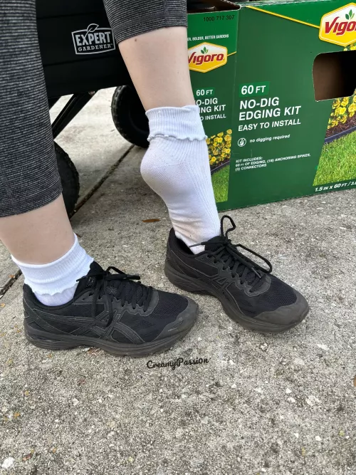 [selling] Yard work socks! I wore these while doing my yard work do you want to smell or taste them?