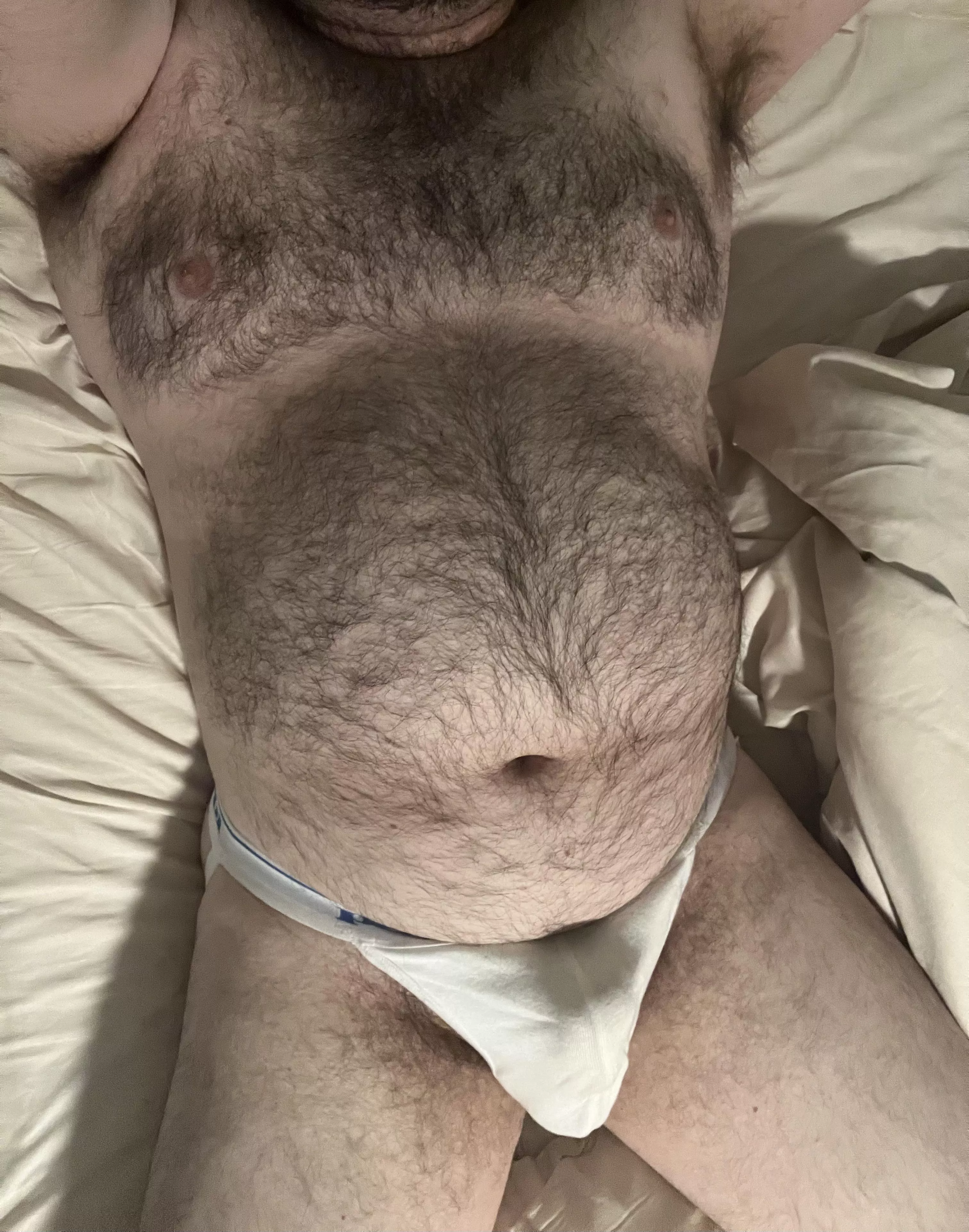 Sleepy cub needs belly rubs please 🥺