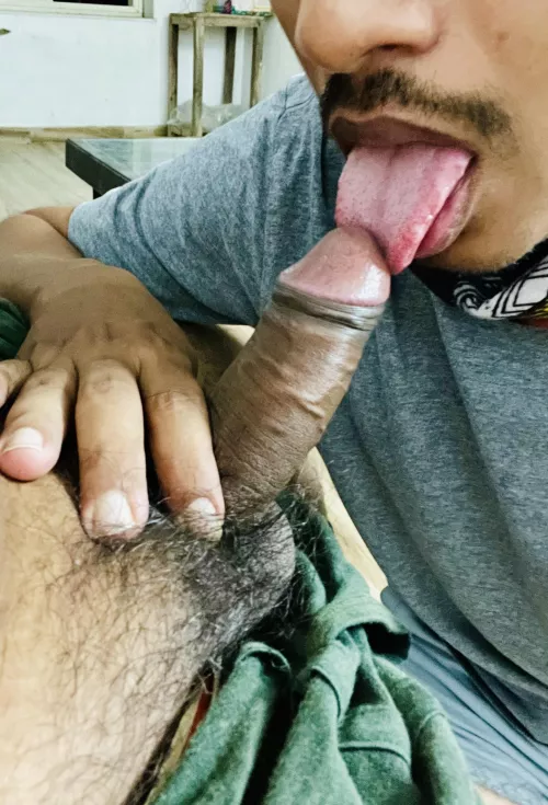 Sucked a school frnd today!!