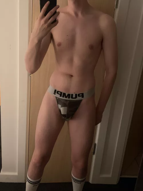 The boys don’t know I wear a jock when we game ;)