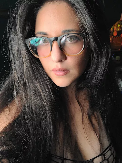 These glasses might be too big for my face, I'm not sure