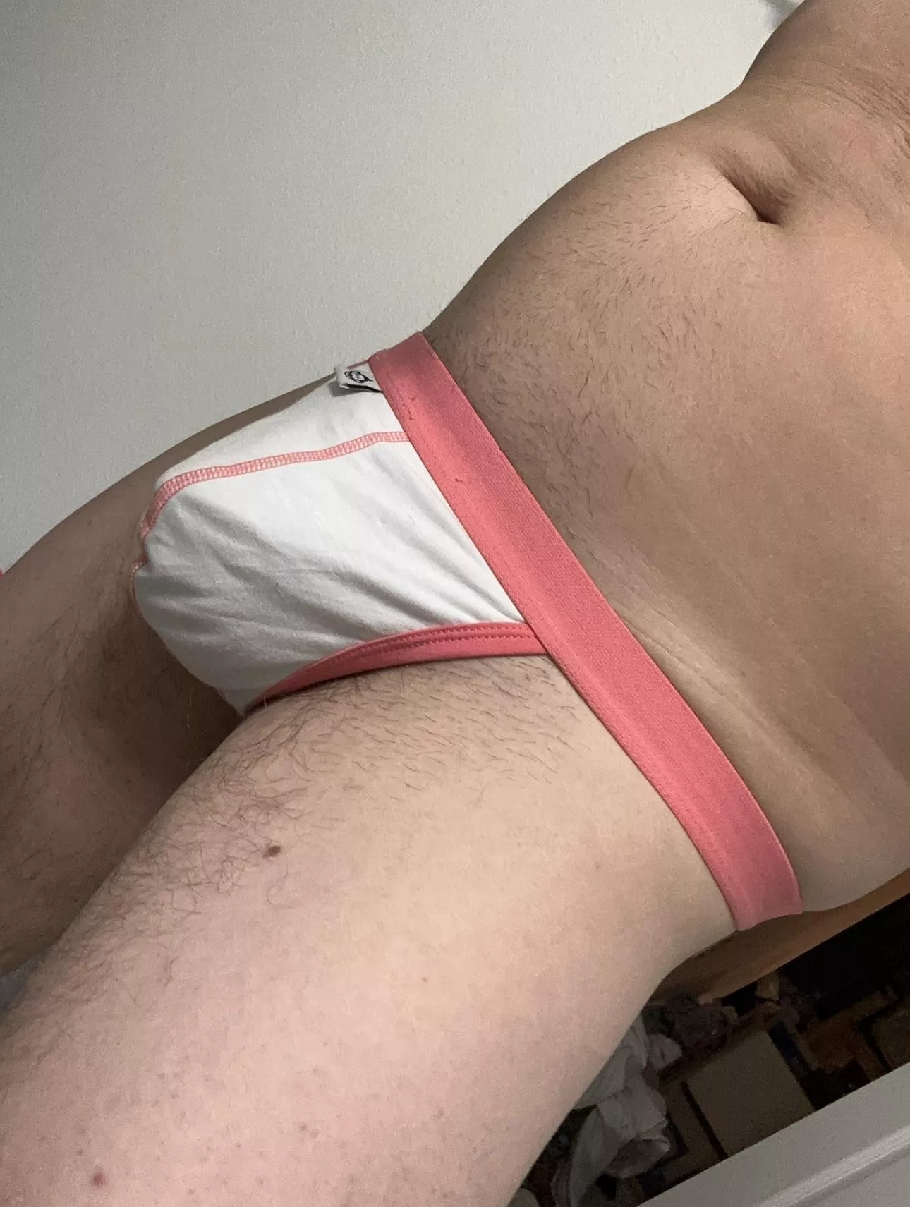 Wearing underwear like this really brings out my submissive side!