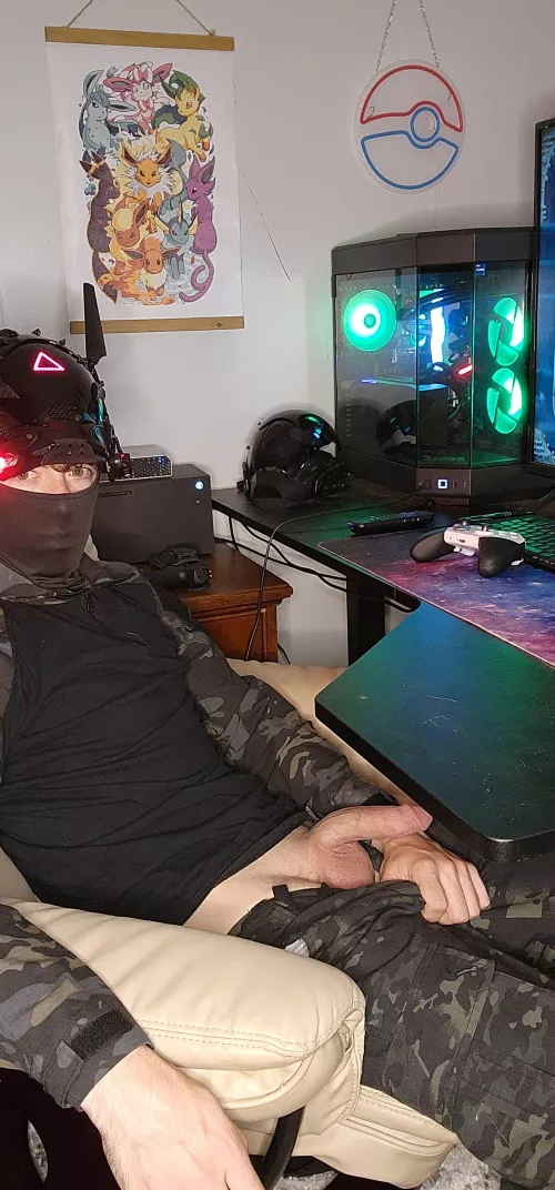 Why aren't you under my desk?