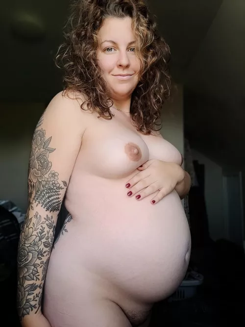 Would you fuck me at 26 weeks while my husband watched?