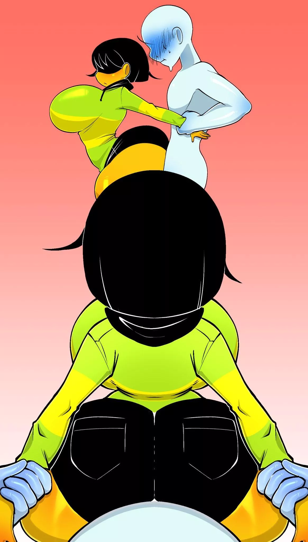 You help [Kris] Stretch!