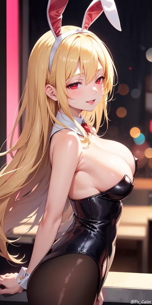Blonde Bunny Girl