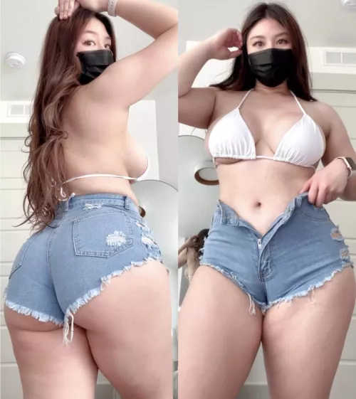 Chubby Korean girl can be sluty too..
