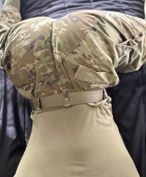 Do my OCPs camouflage my ass?