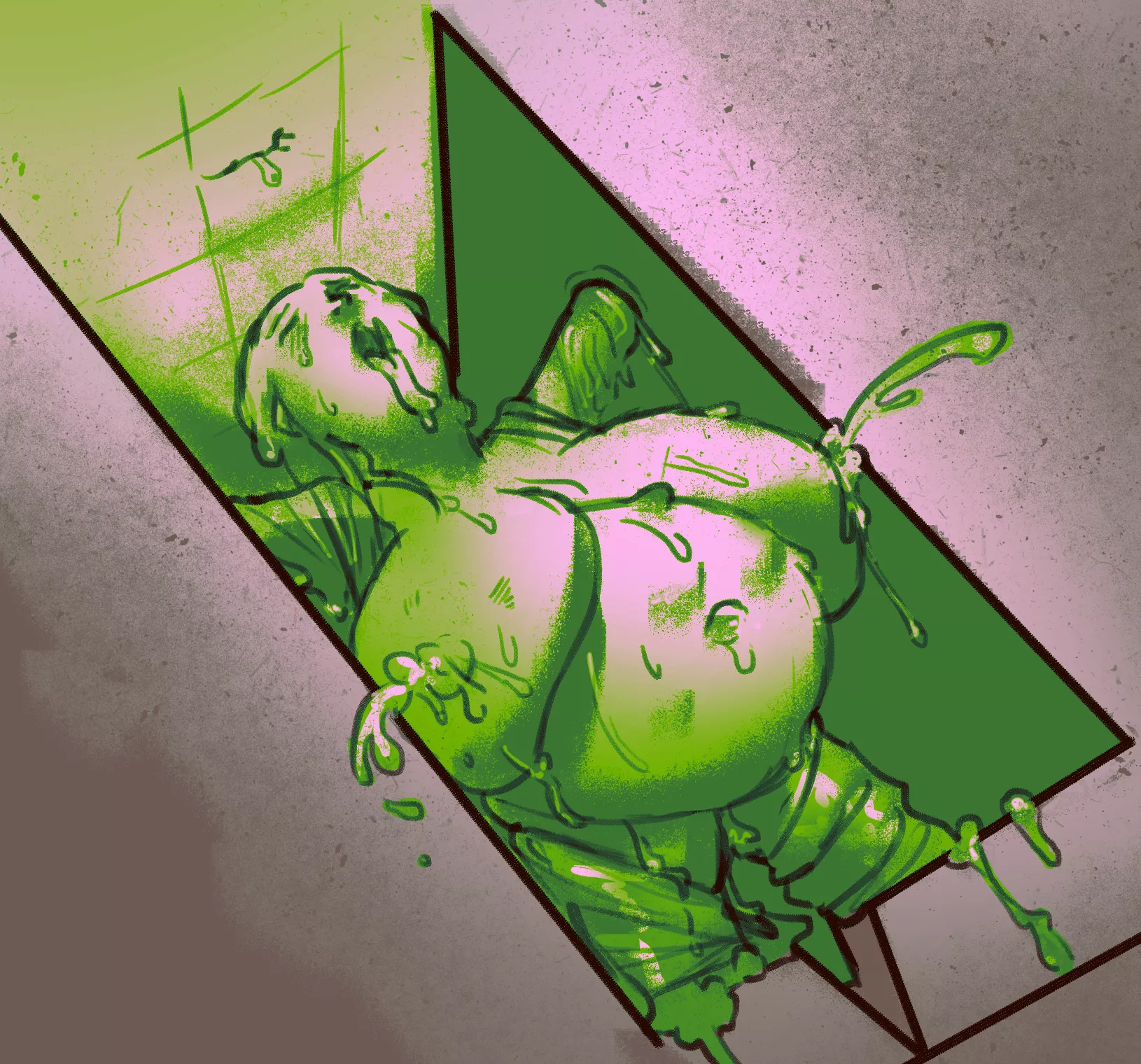 Drop by drop (Slime broodmother TF Story) by paradiseplum